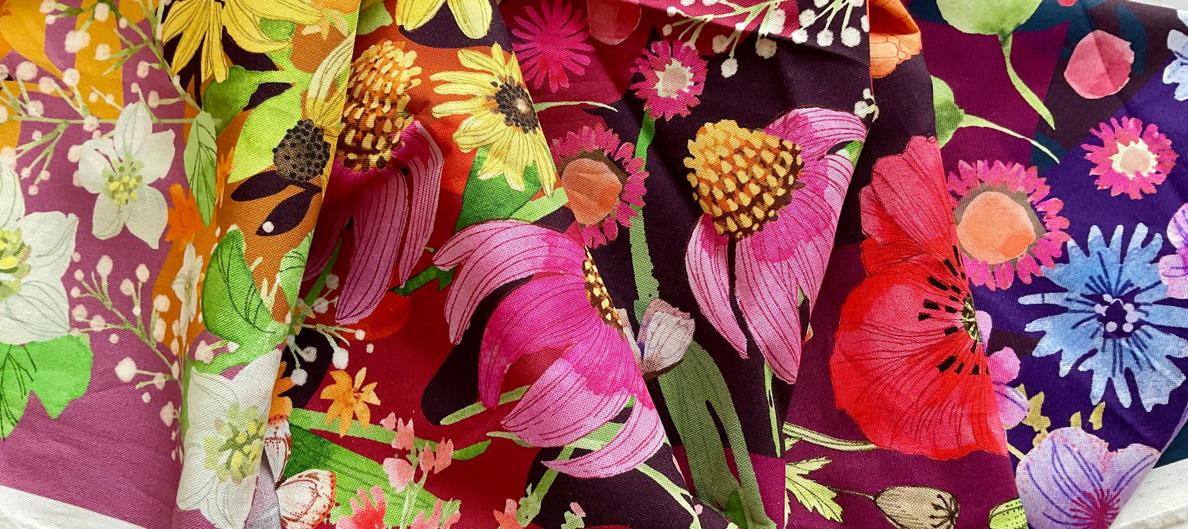 A Quilt Kit of Fiona’s Daisy Chain - Periwinkle - Image 3