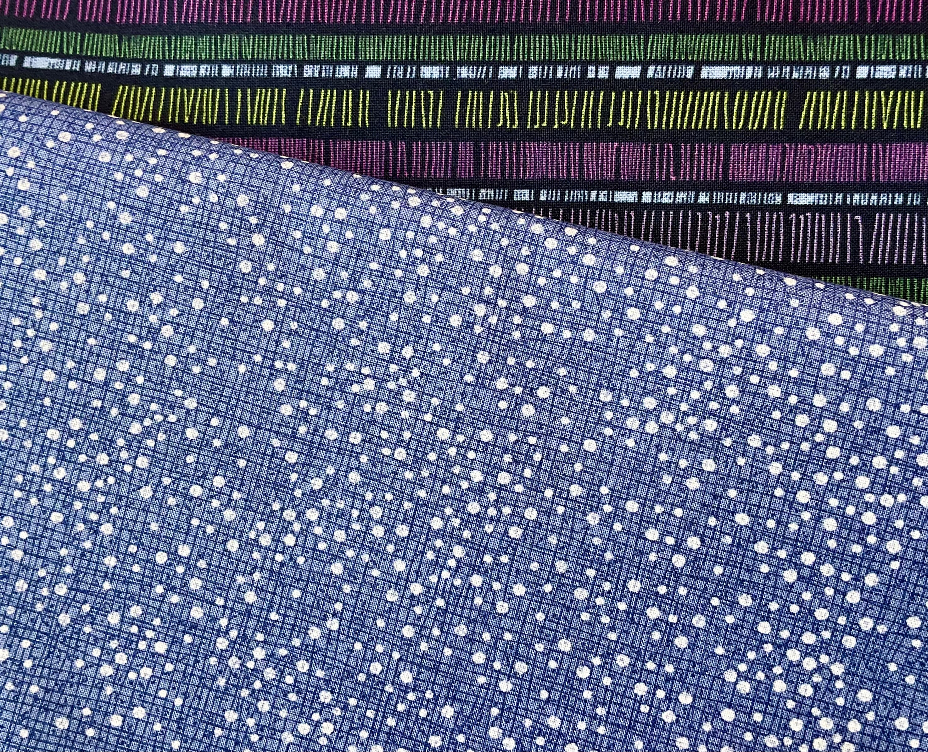 A Quilt Kit of Fiona’s Daisy Chain - Periwinkle - Image 4