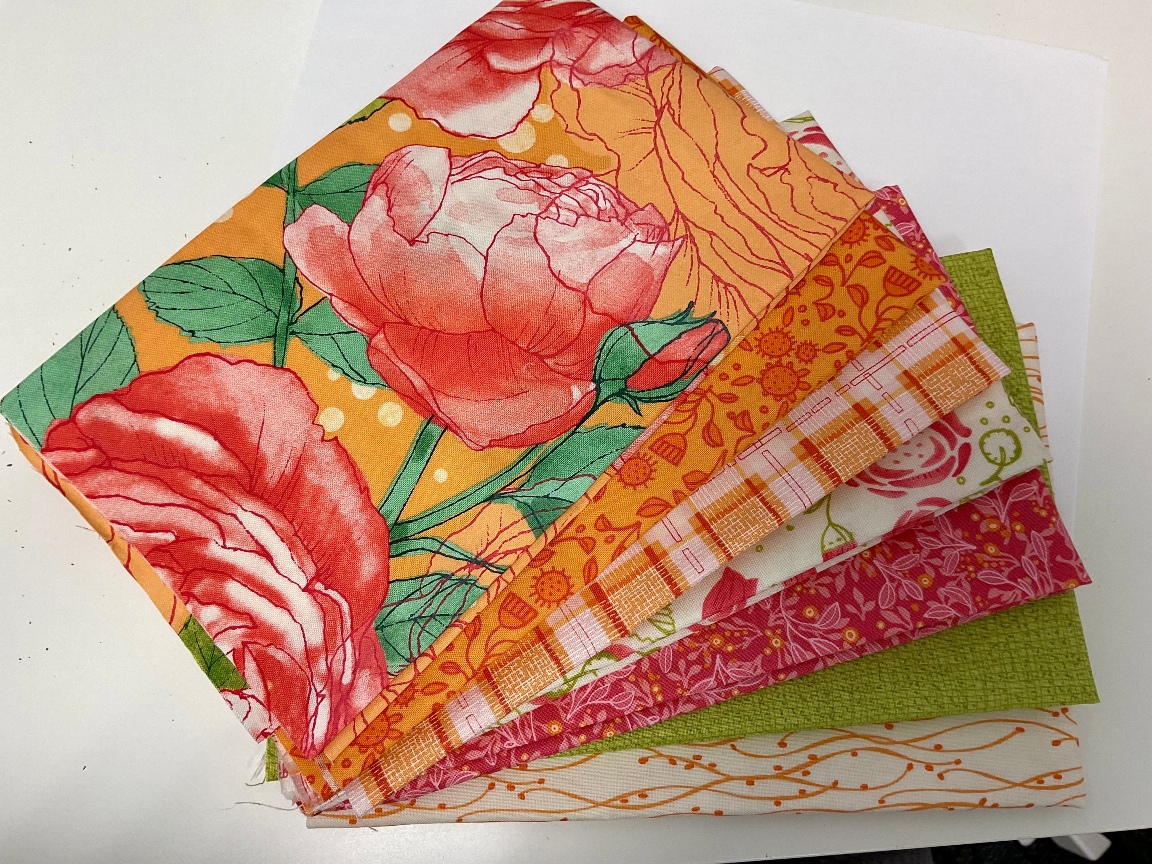 A Quilt Kit of Town Square Garden 54 1/2" x 54 1/2" - Image 5