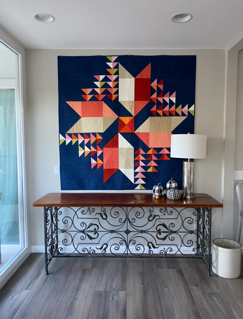 A QUILT KIT of WIND DRIFTER - Image 5