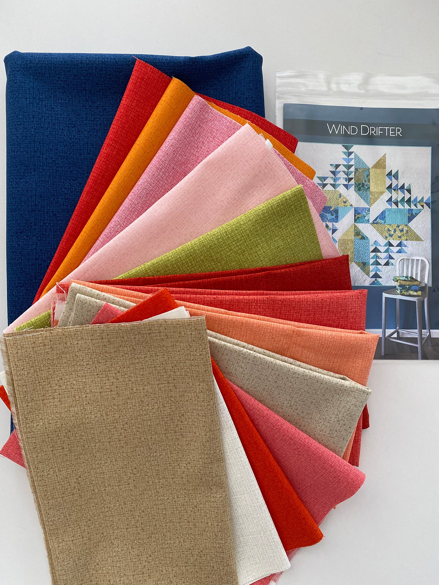 A QUILT KIT of WIND DRIFTER - Image 7