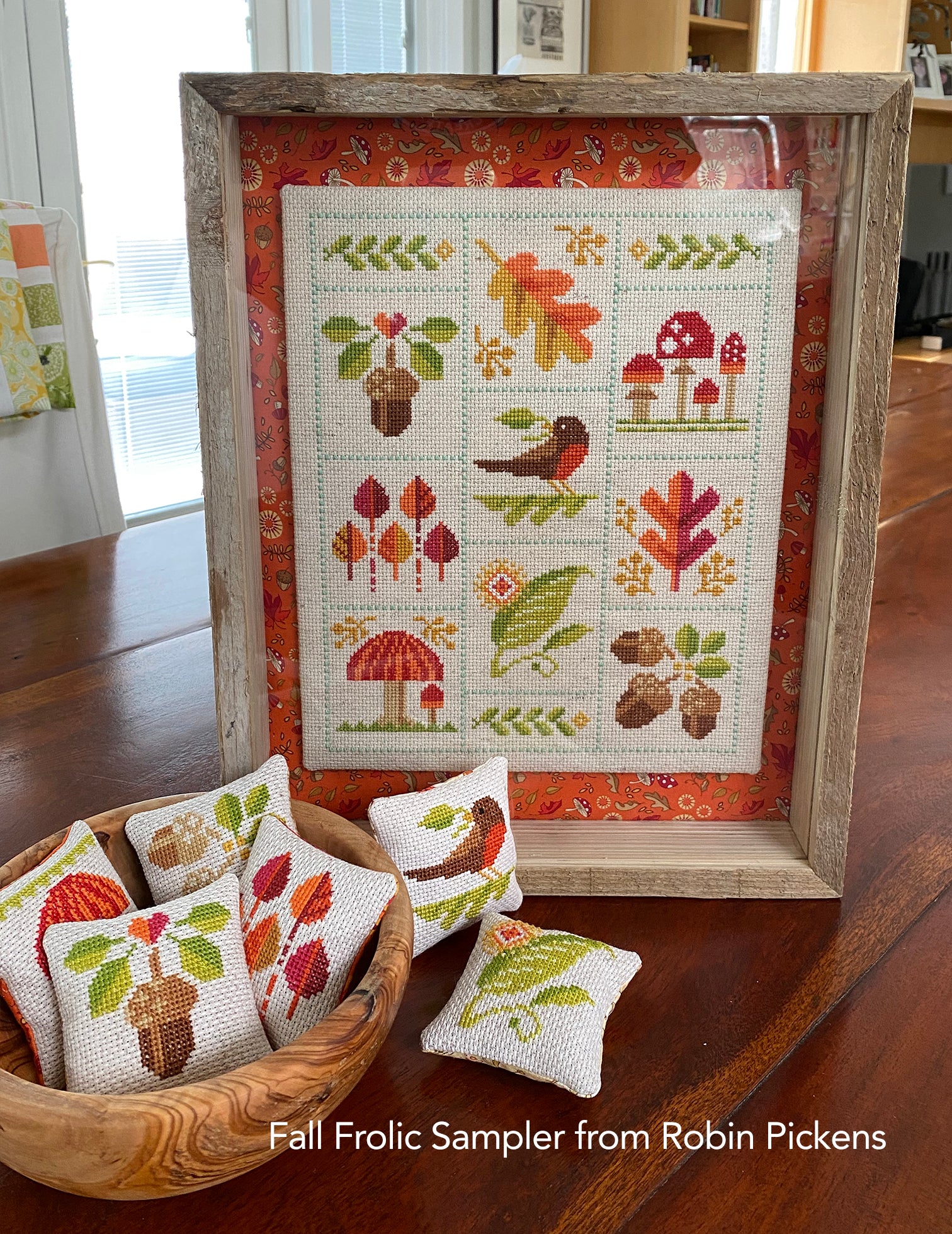 FALL FROLIC SAMPLER Cross Stitch Pattern PDF - Image 3