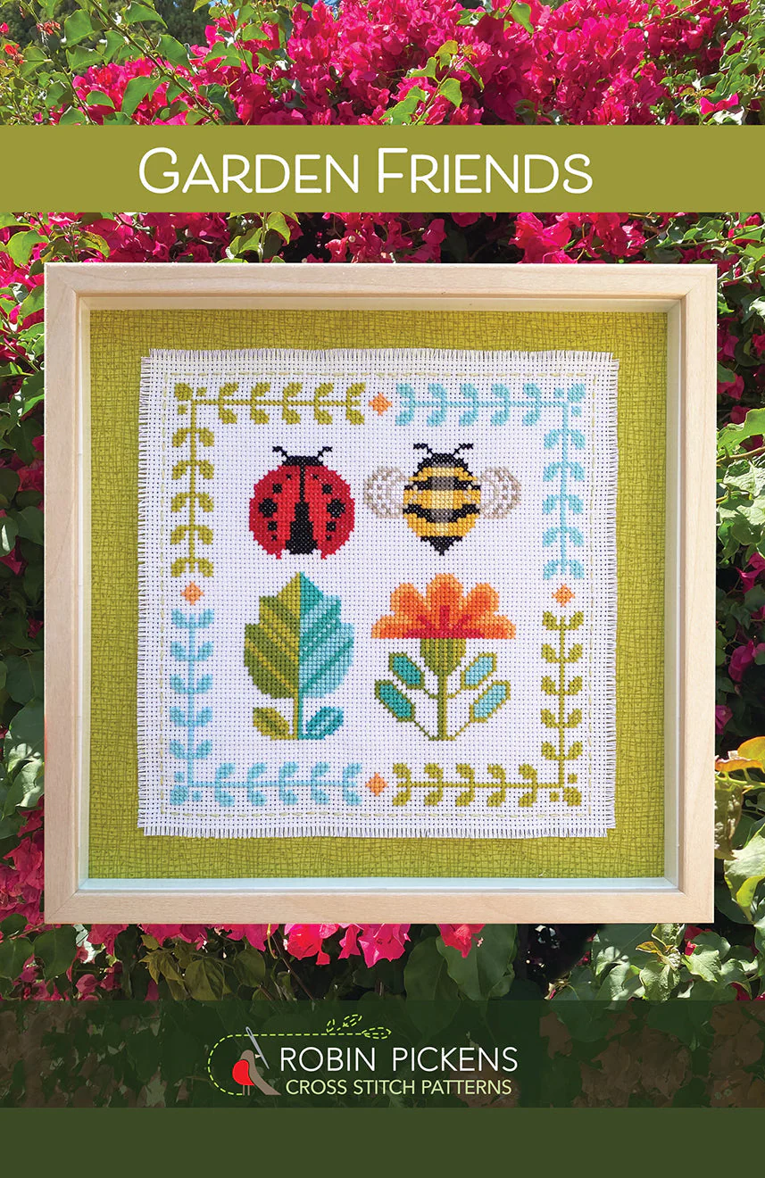 Garden Friends Cross Stitch KIT - Image 4