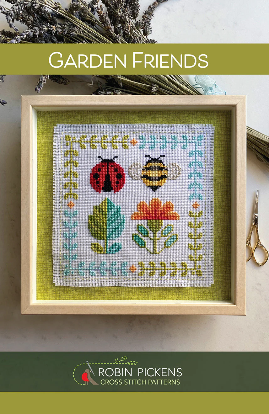 Garden Friends Cross Stitch KIT - Image 5
