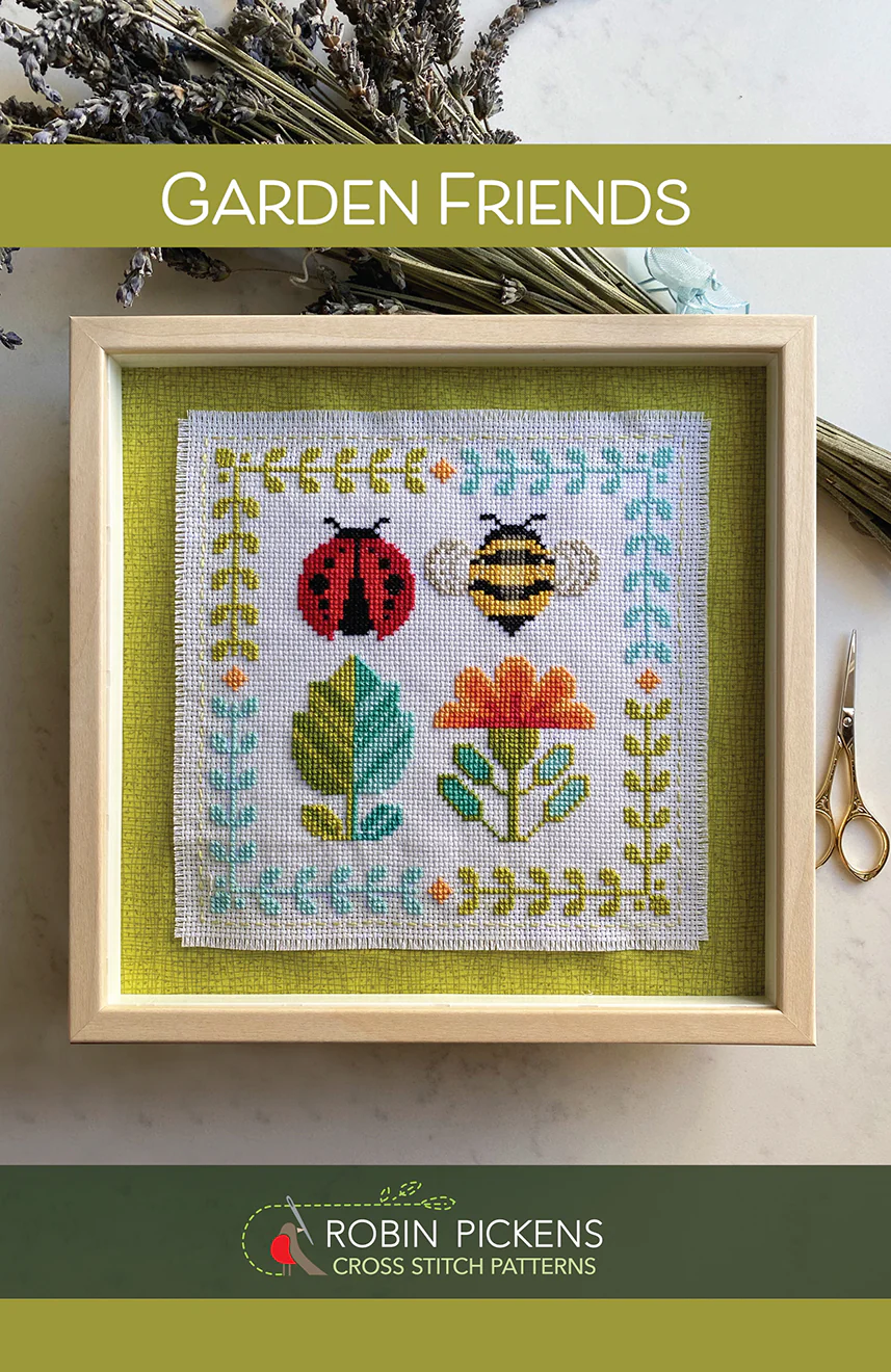 Garden Friends Cross Stitch Pattern PDF - Image 3