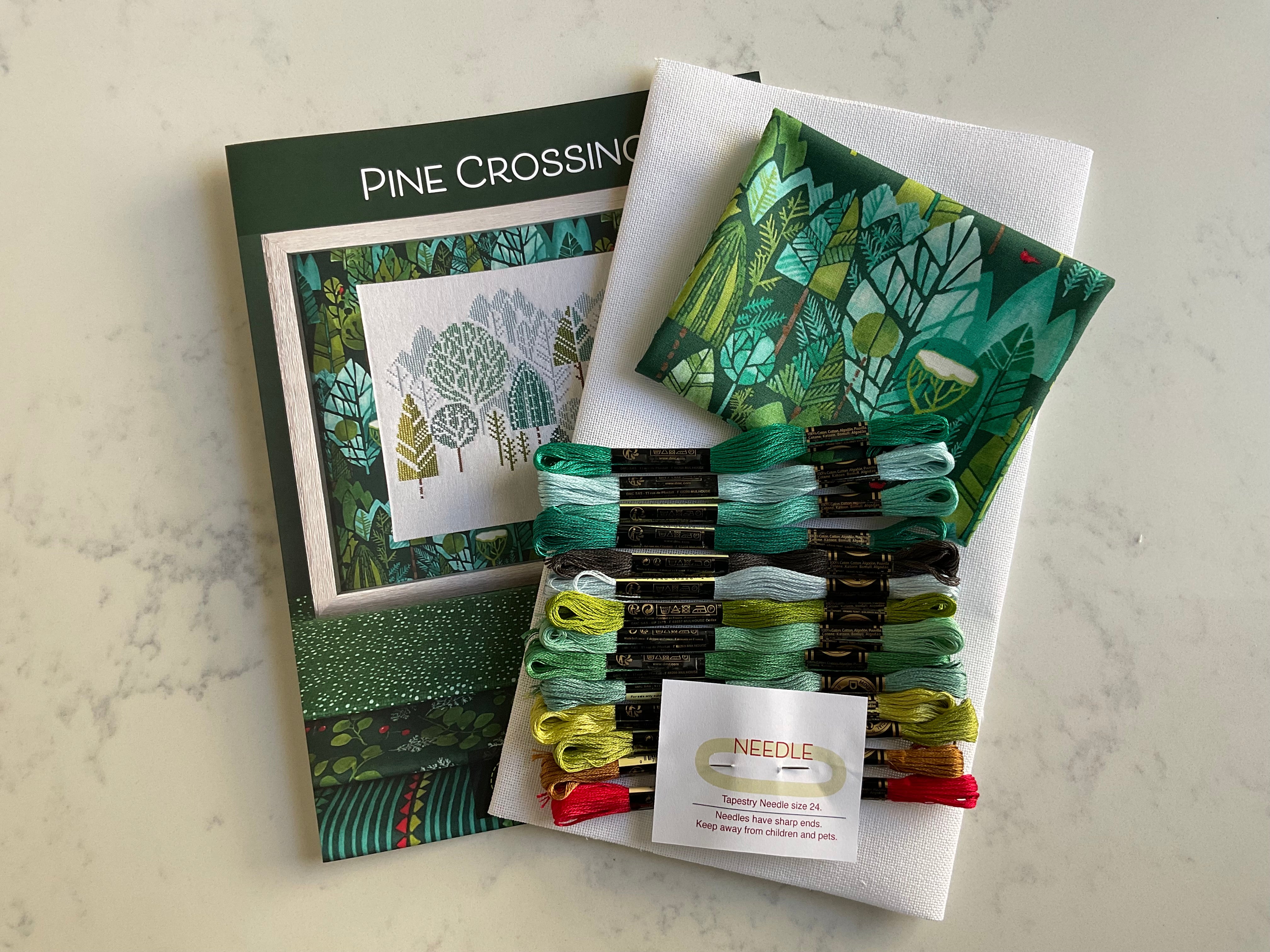 Pine Crossing Cross Stitch Kit - Image 3