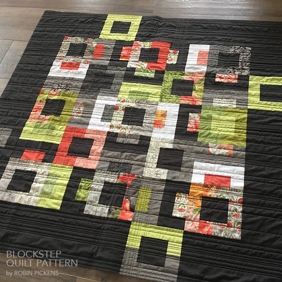BLOCKSTEP Digital PDF Quilt Pattern by Robin Pickens / Layer Cake & Jelly Roll friendly/ Wall, Twin, Queen Sizes - Image 9