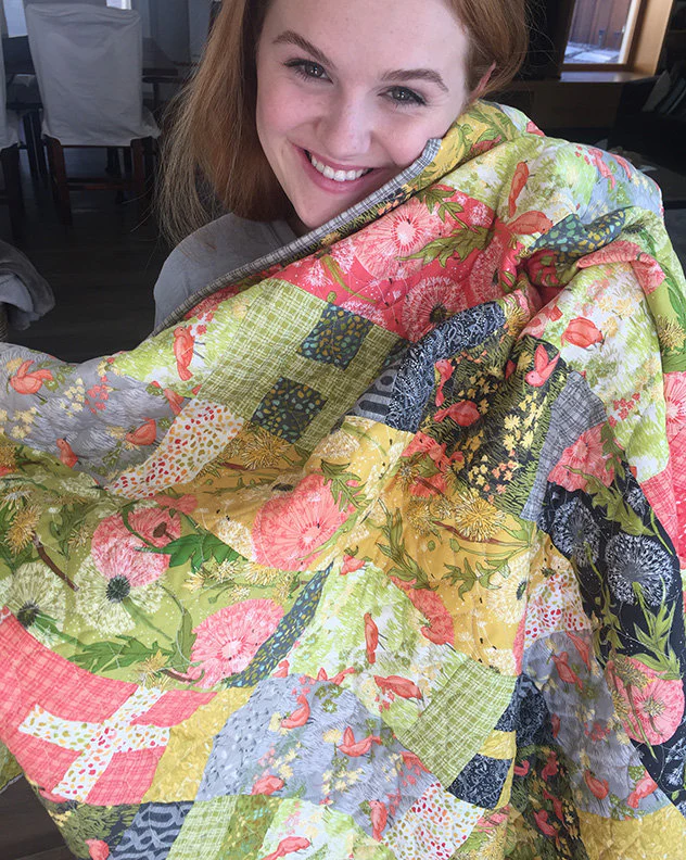 POSITIVELY BOHEMIAN Digital PDF Quilt Pattern by Robin Pickens / Twin size / Easy Fast Quilt - Image 4