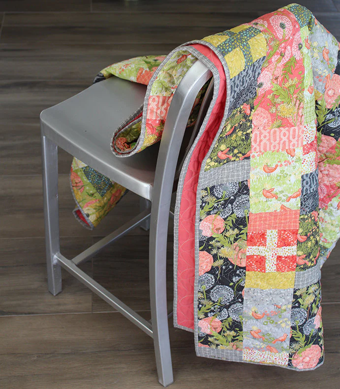 POSITIVELY BOHEMIAN Digital PDF Quilt Pattern by Robin Pickens / Twin size / Easy Fast Quilt - Image 5