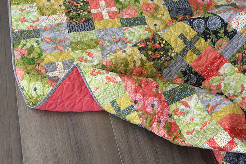 POSITIVELY BOHEMIAN Digital PDF Quilt Pattern by Robin Pickens / Twin size / Easy Fast Quilt - Image 6