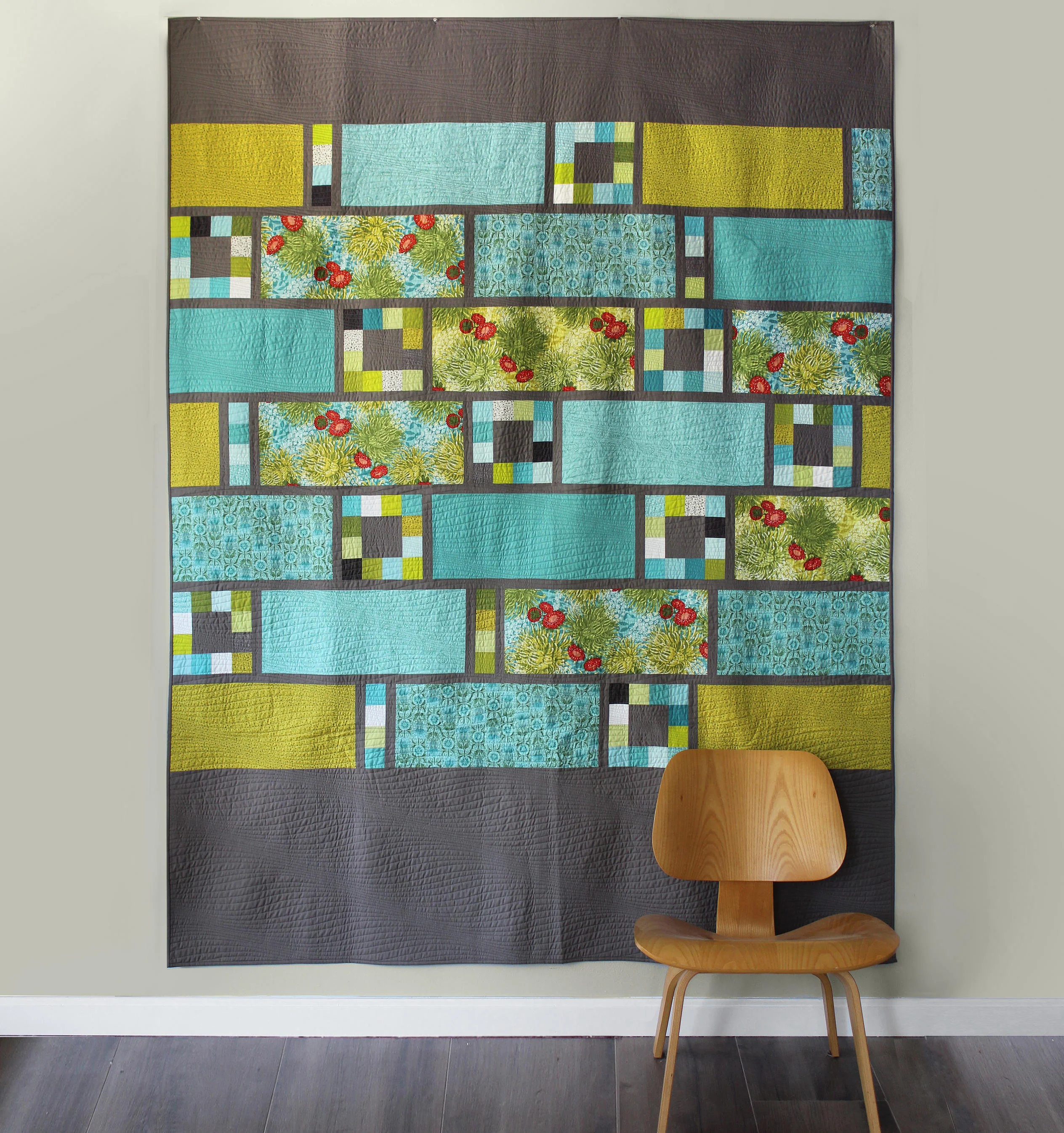 TOKYO TERRACE Digital PDF Quilt Pattern / Twin and Lap size / Easy Fast Quilt - Image 5