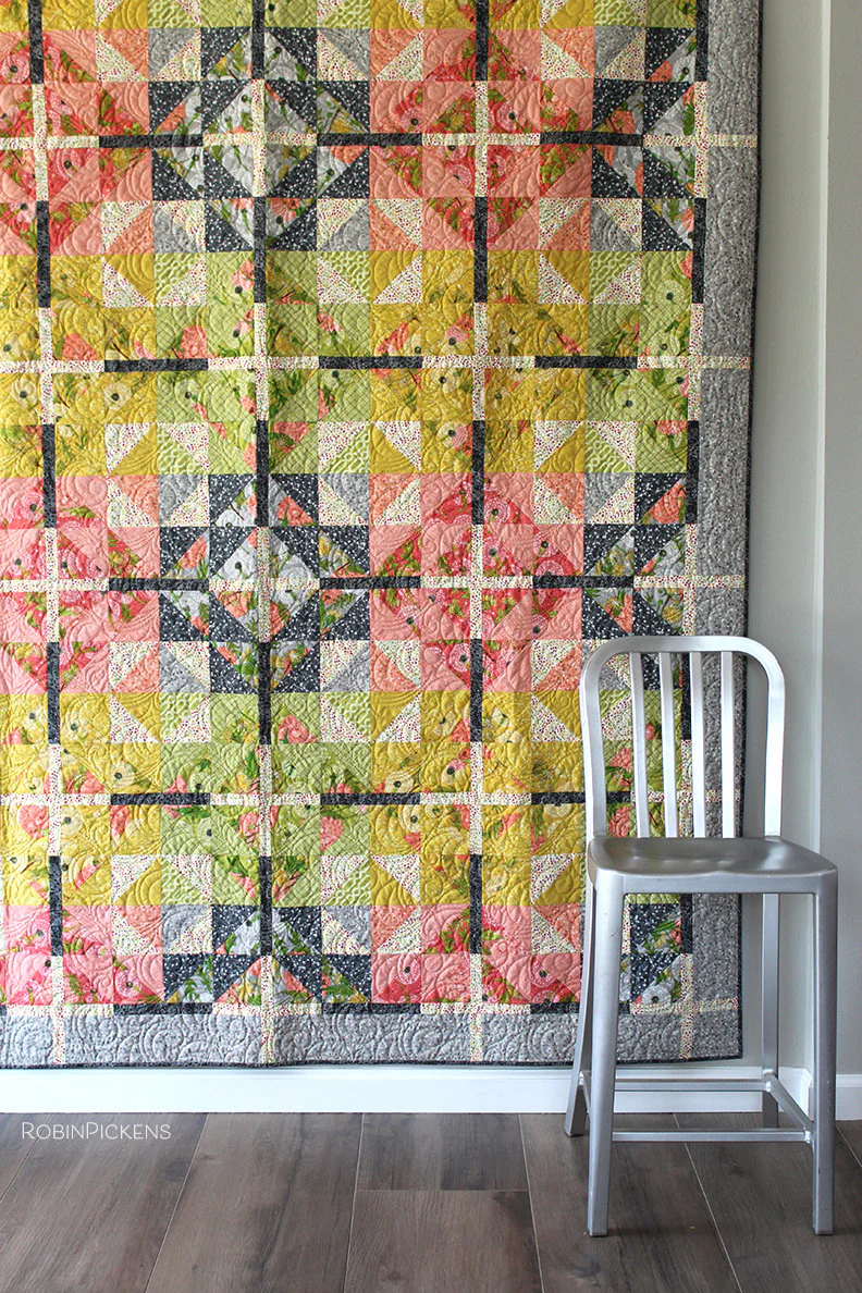 FARMHOUSE CROSSING Quilt Pattern (printed booklet) by Robin Pickens - Image 5
